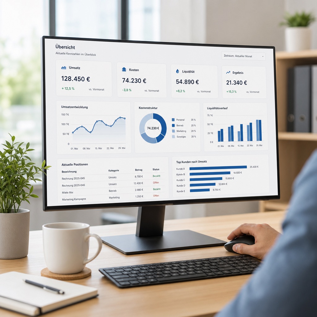 Kennzahlen-Dashboard einrichten