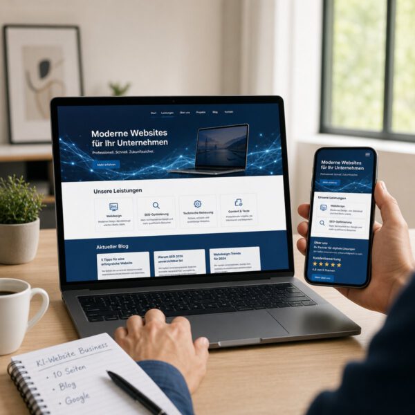 KI-Website Business