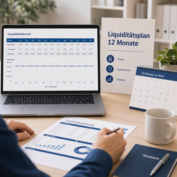 Liquiditätsplan 12 Monate